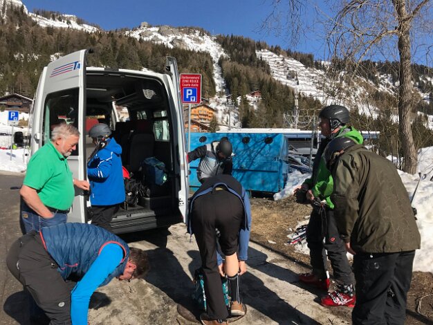 Sortie ski